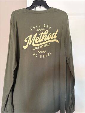 Method Race Wheels Long Sleeve T-Shirt - Olive